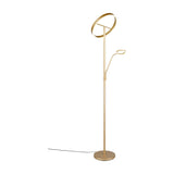 Willis 2 Light LED Floor Lamp – Gold