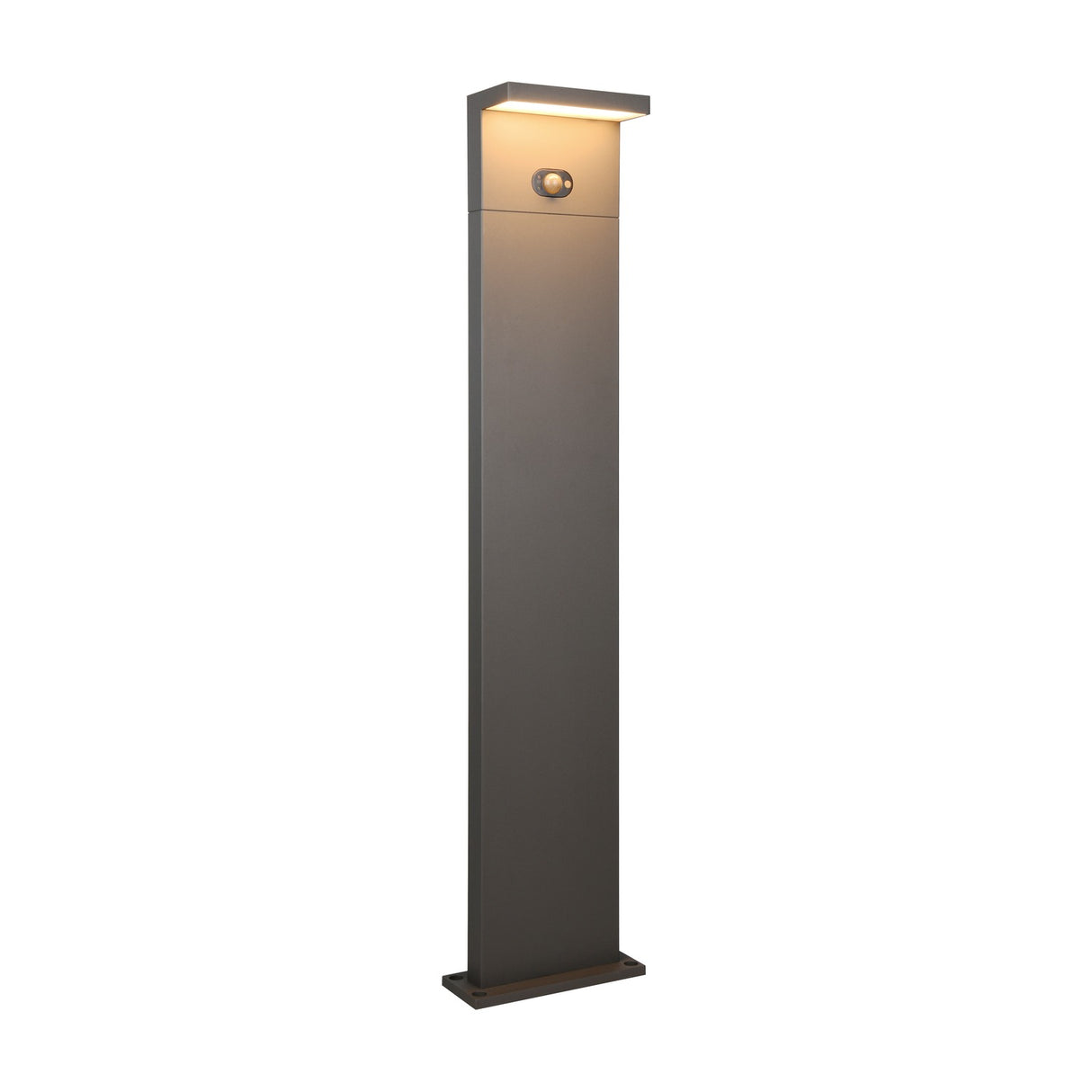 Blyde 100cm Solar LED PIR Lamp Post – Anthracite