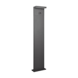 Blyde 100cm Solar LED PIR Lamp Post – Anthracite