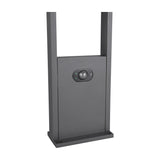 Malawi Solar LED White PIR Lamp Post – Anthracite