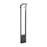 Malawi Solar LED White PIR Lamp Post – Anthracite