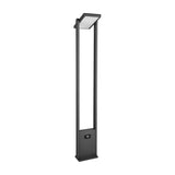 Malawi Solar LED White PIR Lamp Post – Anthracite