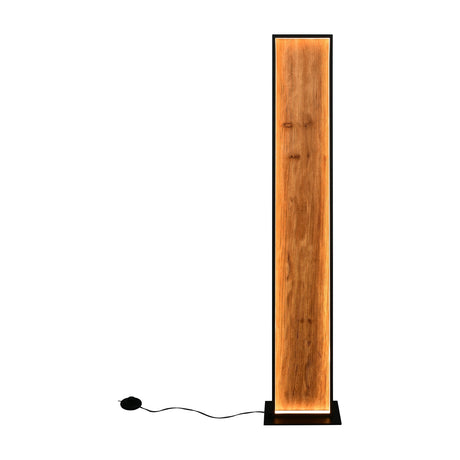 Kalea LED Wooden Floor Lamp - Wood