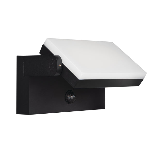 Xerto EL 20W PIR Garden Spike Light Colour Selectable IP44 - Black