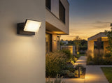 Xerto EL 20W PIR Garden Spike Light Colour Selectable IP44 - Black