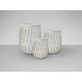 Jazmin Set 3 Fiberclay Planters - Beige