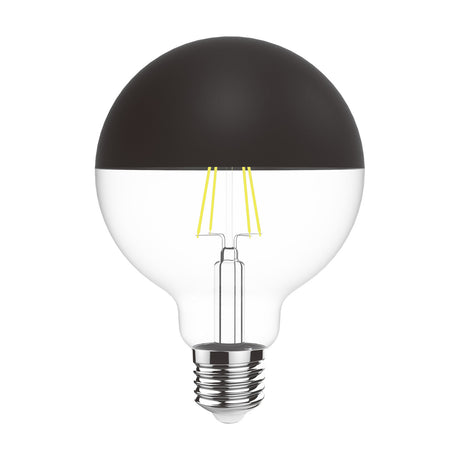 Classic E27 4W Dimmable Bulb 80mm 2700K 330lm - Black