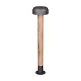 Fraser 84cm Outdoor Lamp Post – Wood Effect