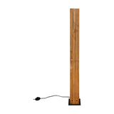 Karuni 3 Light Wooden Floor Lamp – Natural