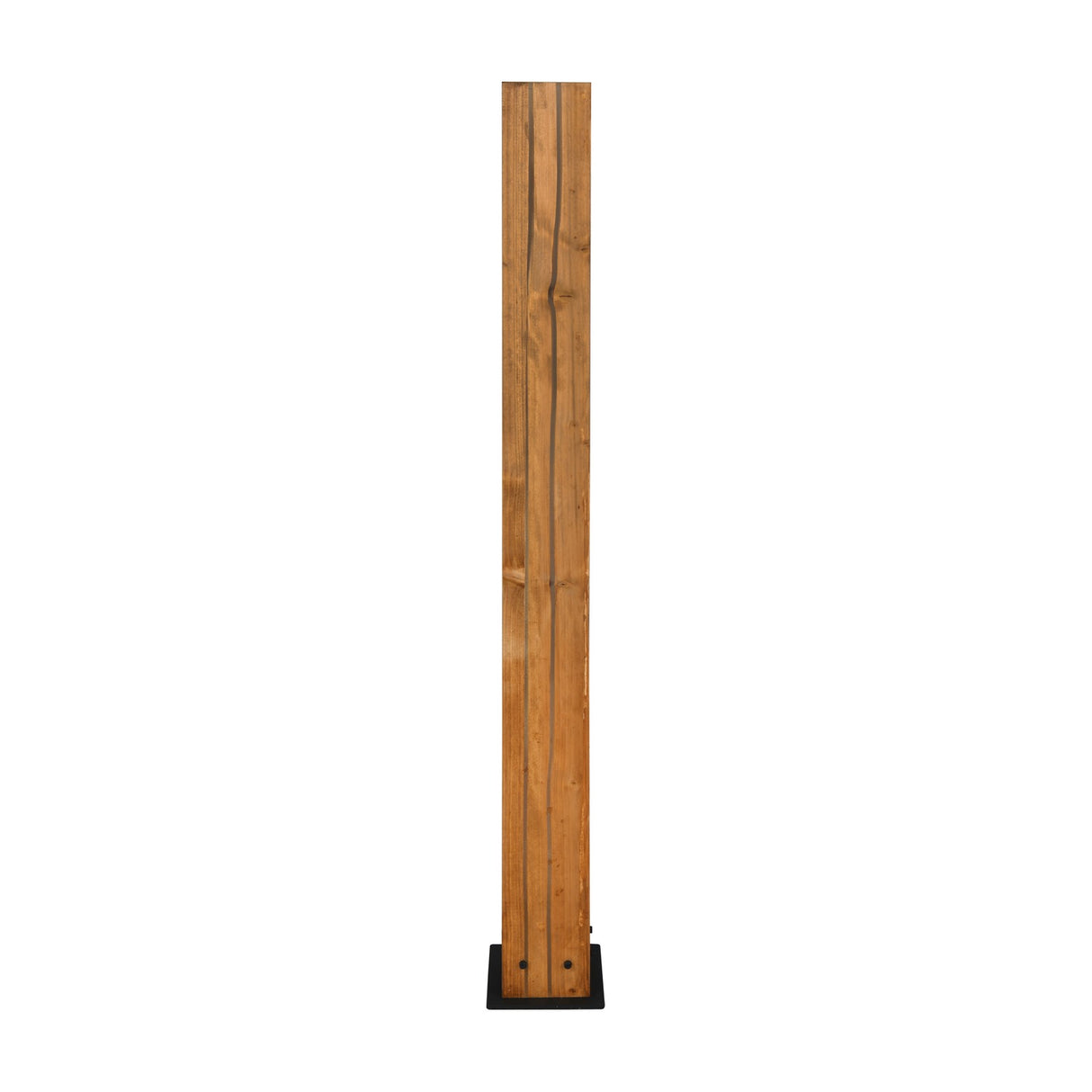 Karuni 3 Light Wooden Floor Lamp – Natural