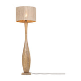 Toba Wooden Floor Lamp – Natural