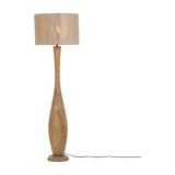 Toba Wooden Floor Lamp – Natural