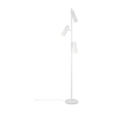Soka 3 Light Tube Floor Lamp – Matt White