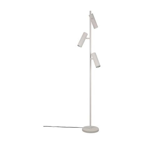 Soka 3 Light Tube Floor Lamp – Warm Grey