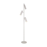 Soka 3 Light Tube Floor Lamp – Warm Grey