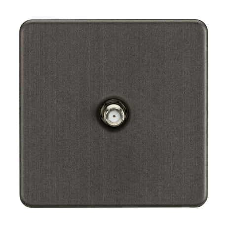 SAT TV Outlet (Non-Isolated) - Smoked Bronze