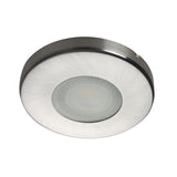 Marin SN Round MR16 Recessed Downlight IP44 - Nickel Matte