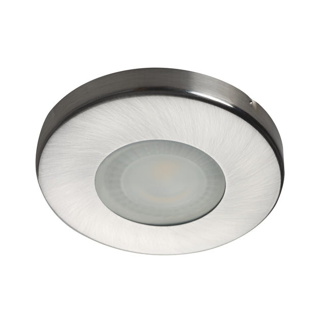 Marin SN Round MR16 Recessed Downlight IP44 - Nickel Matte