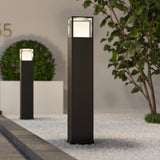 Witham LED Lantern 80cm Outdoor Lamp Post – Anthracite