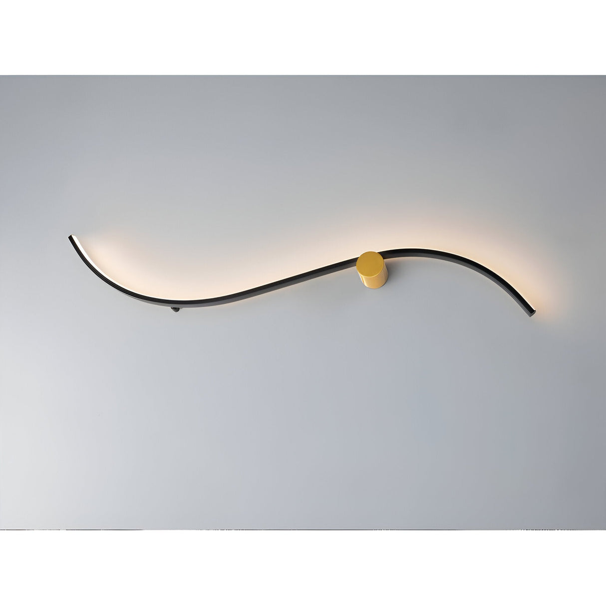 Siloe LED Wall Light 13W 3000K -  Black/Gold