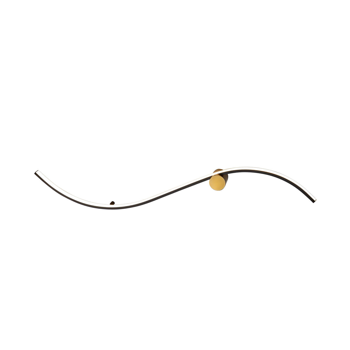 Siloe LED Wall Light 13W 3000K -  Black/Gold