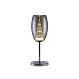 Nebula Glass LED Table Lamp 5W 3000K - Black