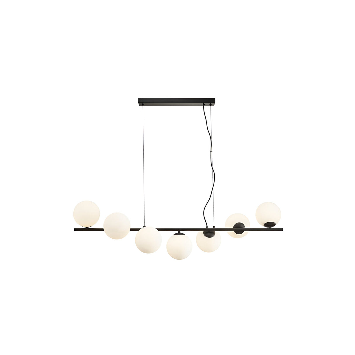Inoa 7 Light Linear Suspension - Black/White