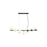 Inoa 7 Light Linear Suspension - Black/White
