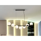 Inoa 7 Light Linear Suspension - Black/White