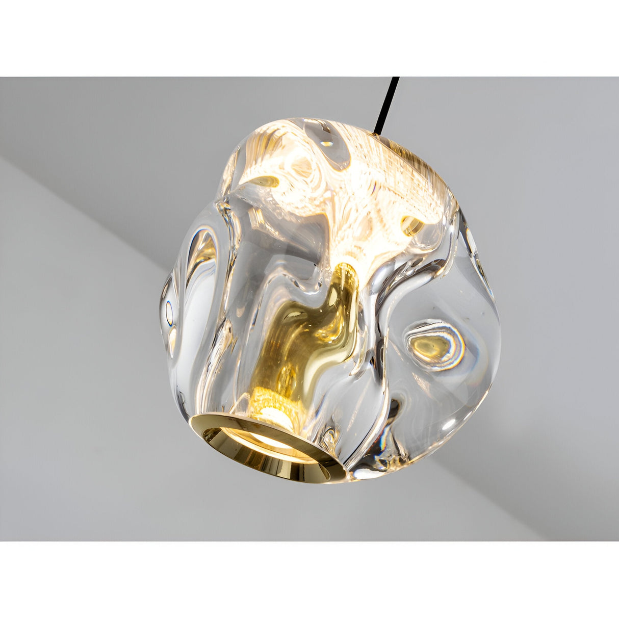 Zaria 5 Light Dimmable LED Cluster Pendant 21W 3000K - Transparent