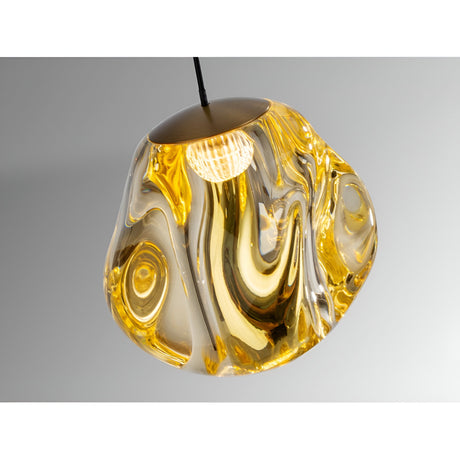 Zaria 5 Light Dimmable LED Cluster Pendant 21W 3000K - Gold