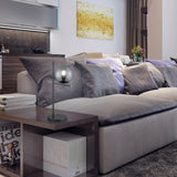 Pure Glass Table Lamp – Anthracite