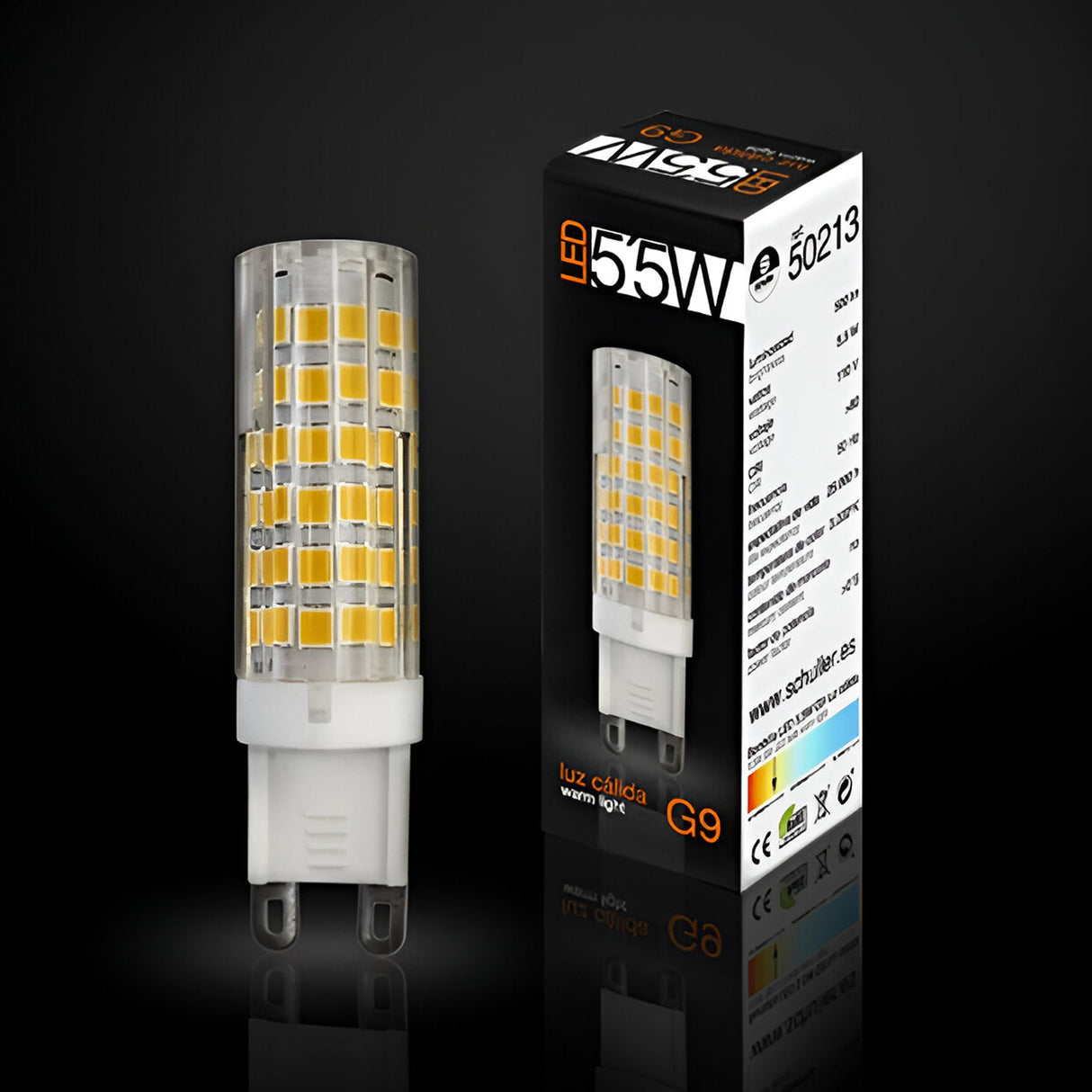 G9 Led Bulb 3000K 5.5W 110V