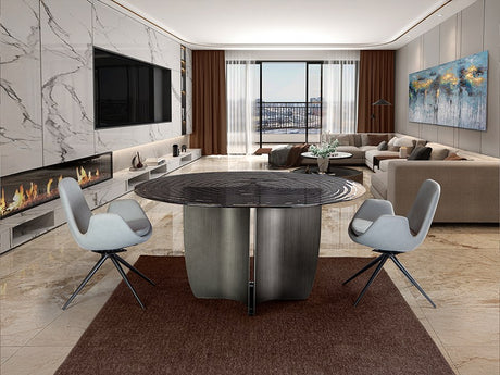 Night Dining Table - Grey