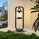 Sambesi Lantern 60cm Outdoor Lamp Post – Anthracite