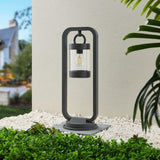 Sambesi Lantern 60cm Outdoor Lamp Post – Anthracite