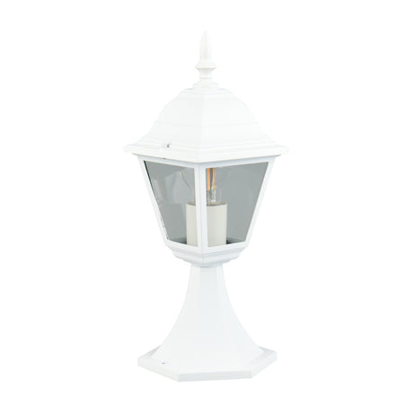 Livenza Glass Table Lamp – Matt White