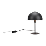 Nola Dome 30cm Table Lamp – Black & Bronze