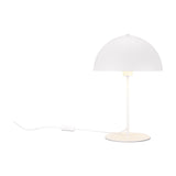 Nola Dome 45cm Table Lamp – Matt White
