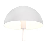 Nola Dome 45cm Table Lamp – Matt White