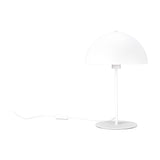Nola Dome 45cm Table Lamp – Matt White
