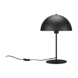 Nola Dome 45cm Table Lamp – Black & Bronze