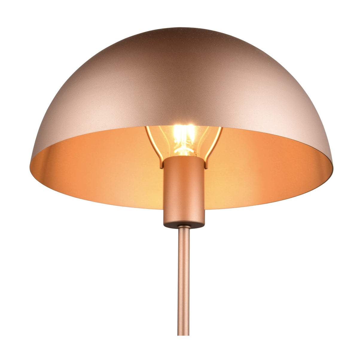Nola Dome 45cm Table Lamp – Coffee