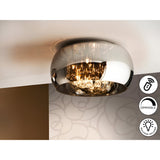 Argos 6 Light Small Flush - Brown (With Remote Control)