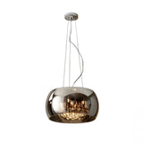 Argos 5 Crystal Light Pendant - Brown