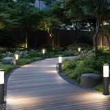 Trioto 45cm Outdoor Lamp Post – Matt Black
