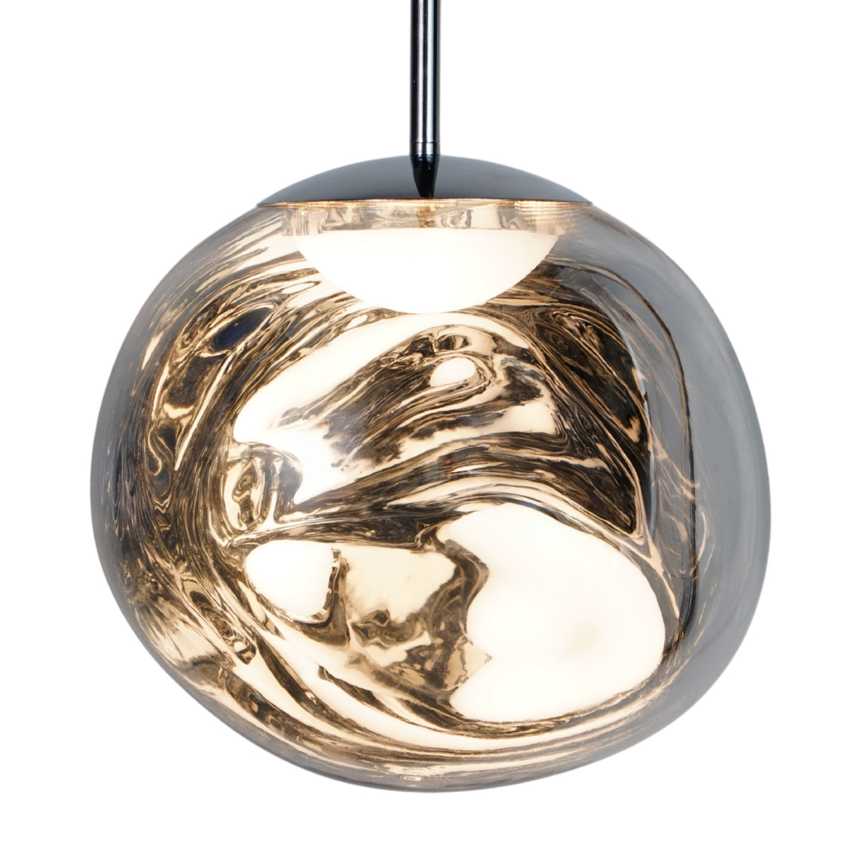 Lava Large LED Pendant Light - Silver