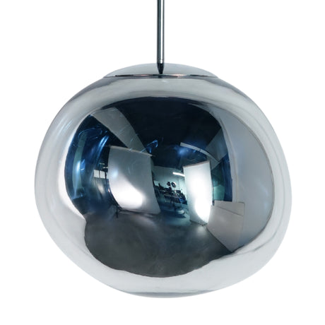 Lava Large LED Pendant Light - Silver