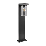 Ardila Lantern 65cm Outdoor Lamp Post – Matt Black