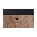 Ardila Dusk to Dawn Outdoor Lamp Post – Wood Effect